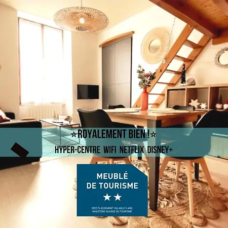 Royalement Bien ! Hyper-Centre - Wifi - Netflix - Disney Plus Annecy Exterior photo